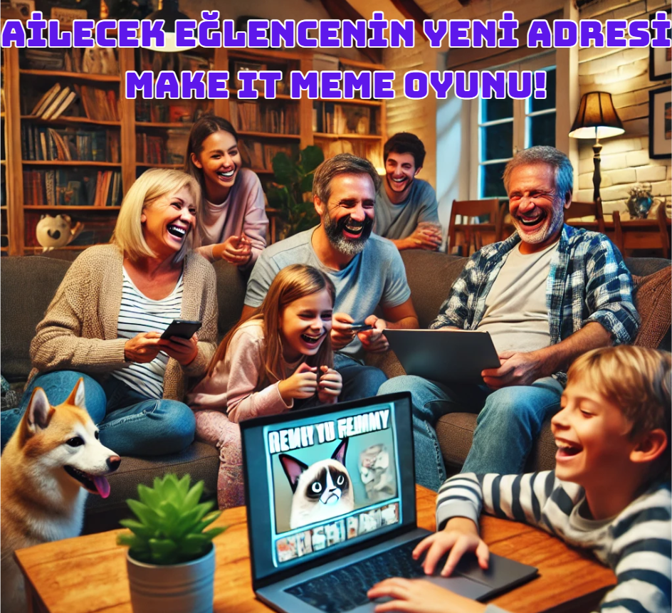 Ailecek Eğlencenin Yeni Adresi: Make It Meme&nbsp;Oyunu!