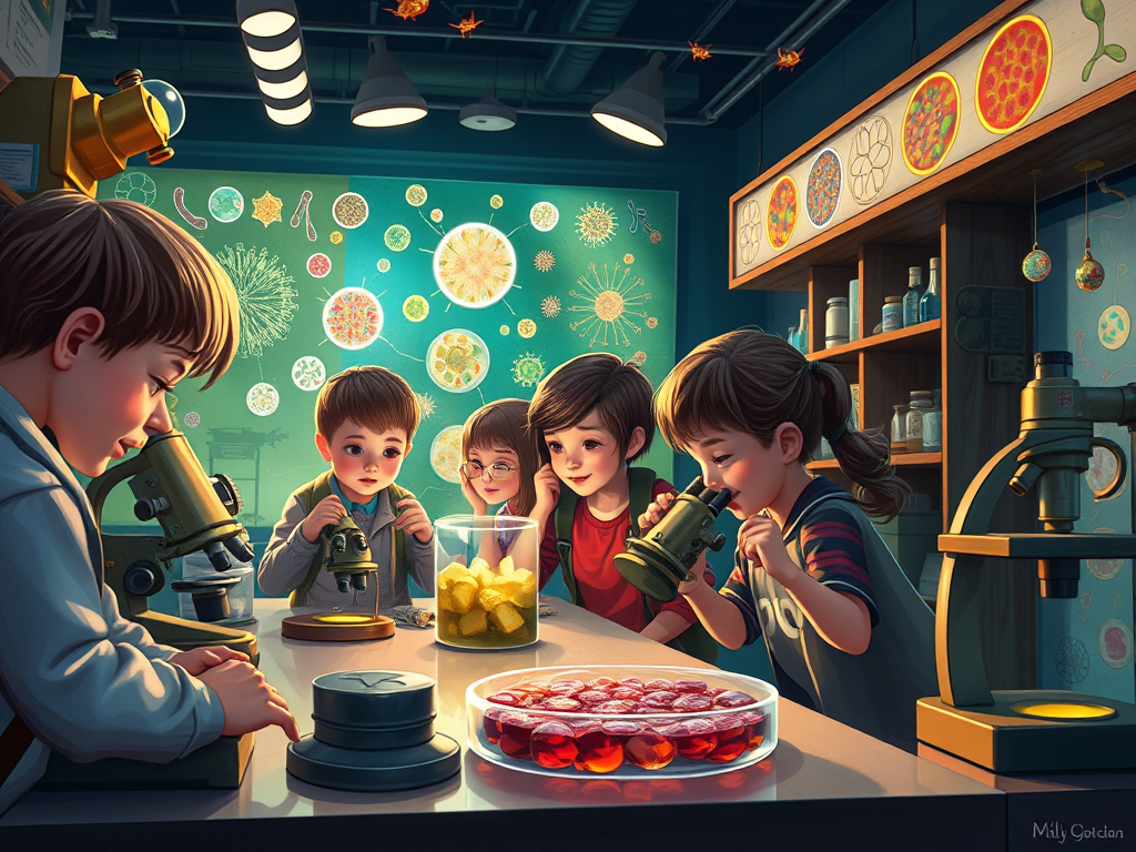 🧬Mikropların Gizemli Dünyası: Görünen Ötesi&nbsp;Sergisi✨