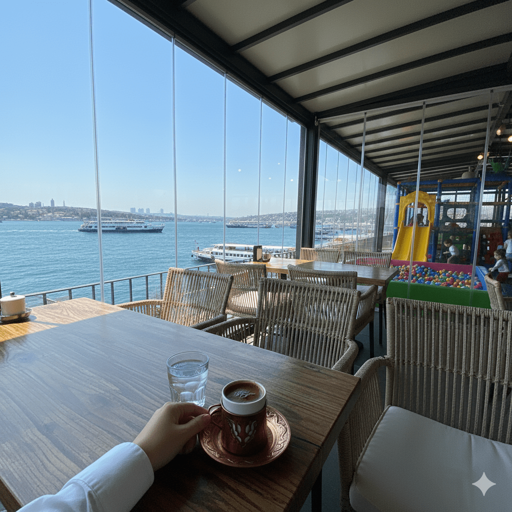 Kaşıbeyaz Yeniköy’de Boğaza Karşı Keyifli Bir Kahve&nbsp;🌊