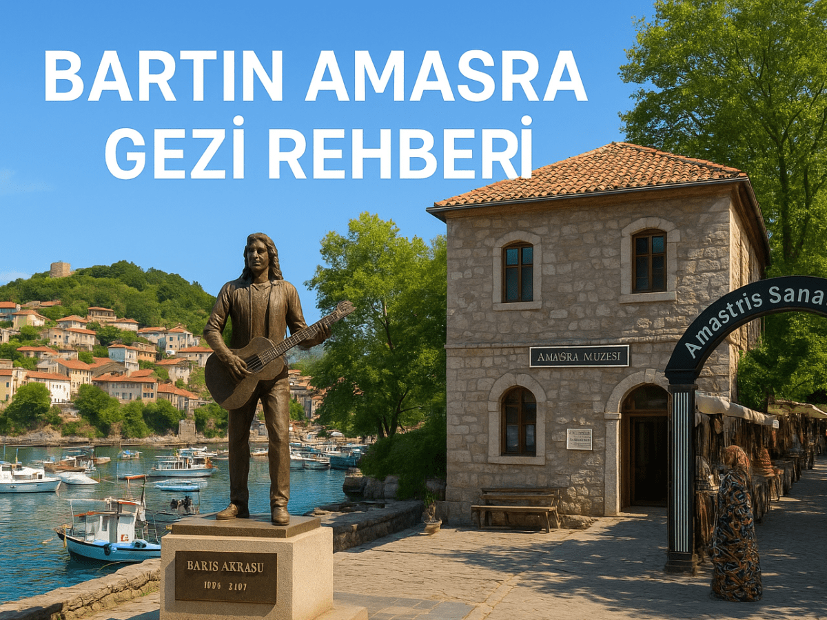 Bartın Amasra Gezi Rehberi: Sahil, Müze, Barış Akarsu Heykeli ve Sanat&nbsp;Sokağı